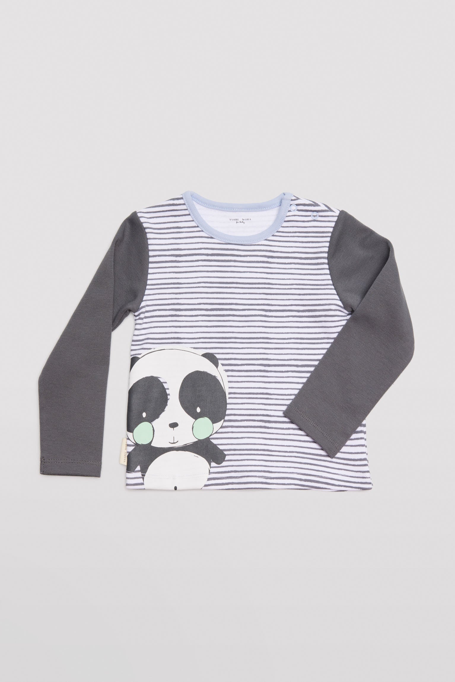 Conjunto bebé de 3 peças com desenho de panda