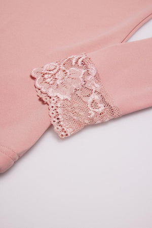 Camisola Térmica com renda manga comprida - Rarassocks