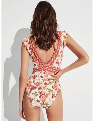 Fato de banho estampado sem aro com tecido EKO - Rarassocks