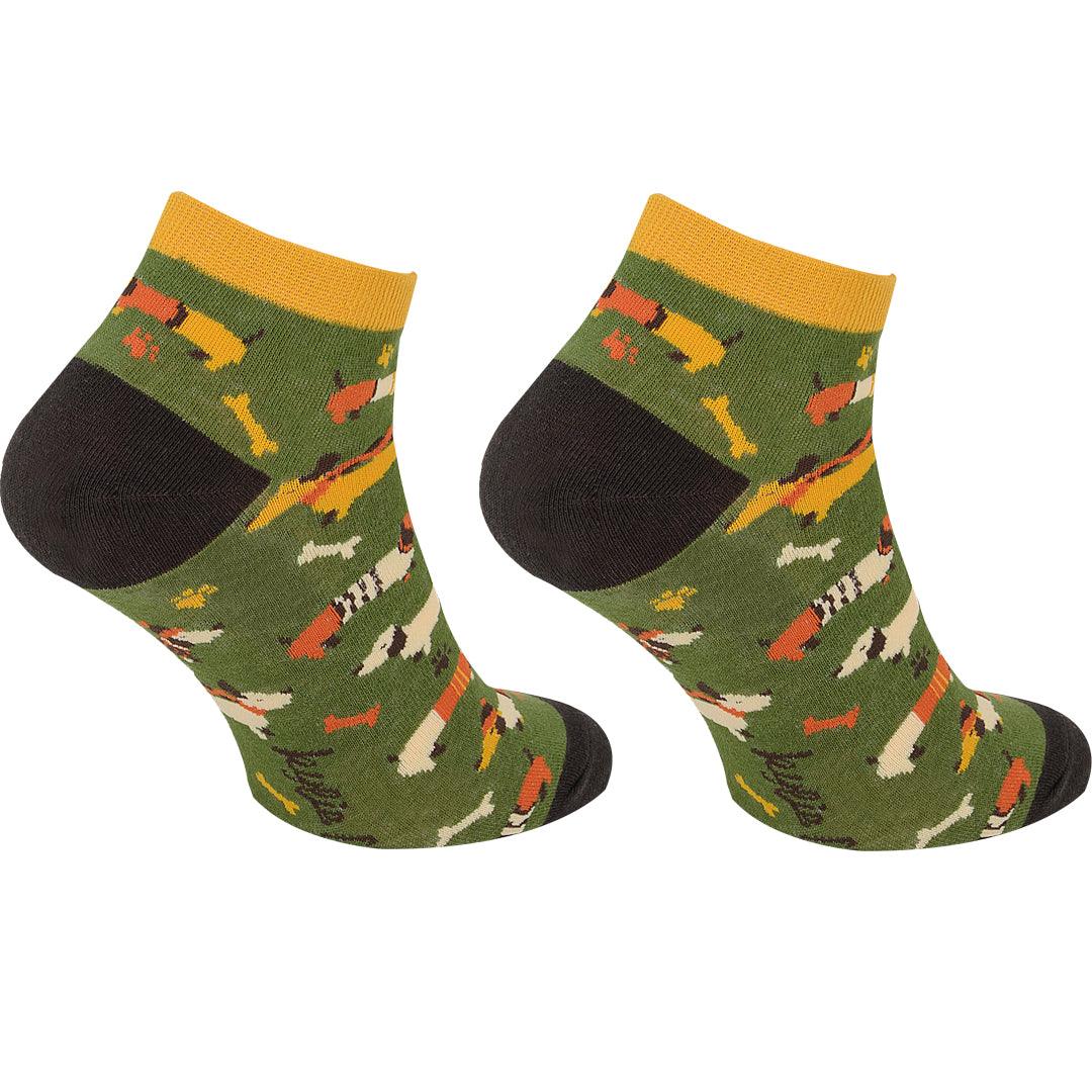 Soquete Cães Salsicha Kylie Crazy - Rarassocks