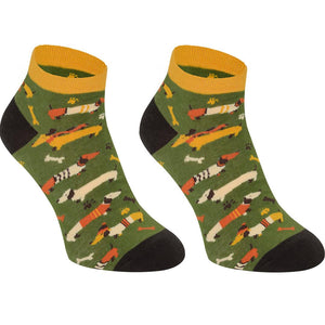 Soquete Cães Salsicha Kylie Crazy - Rarassocks