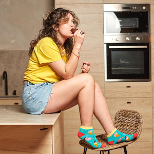 Soquete Gelados Kylie Crazy - Rarassocks