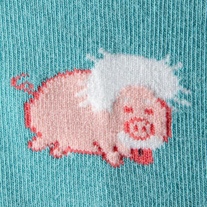 Soquete invisível Porco Kylie Crazy - Rarassocks