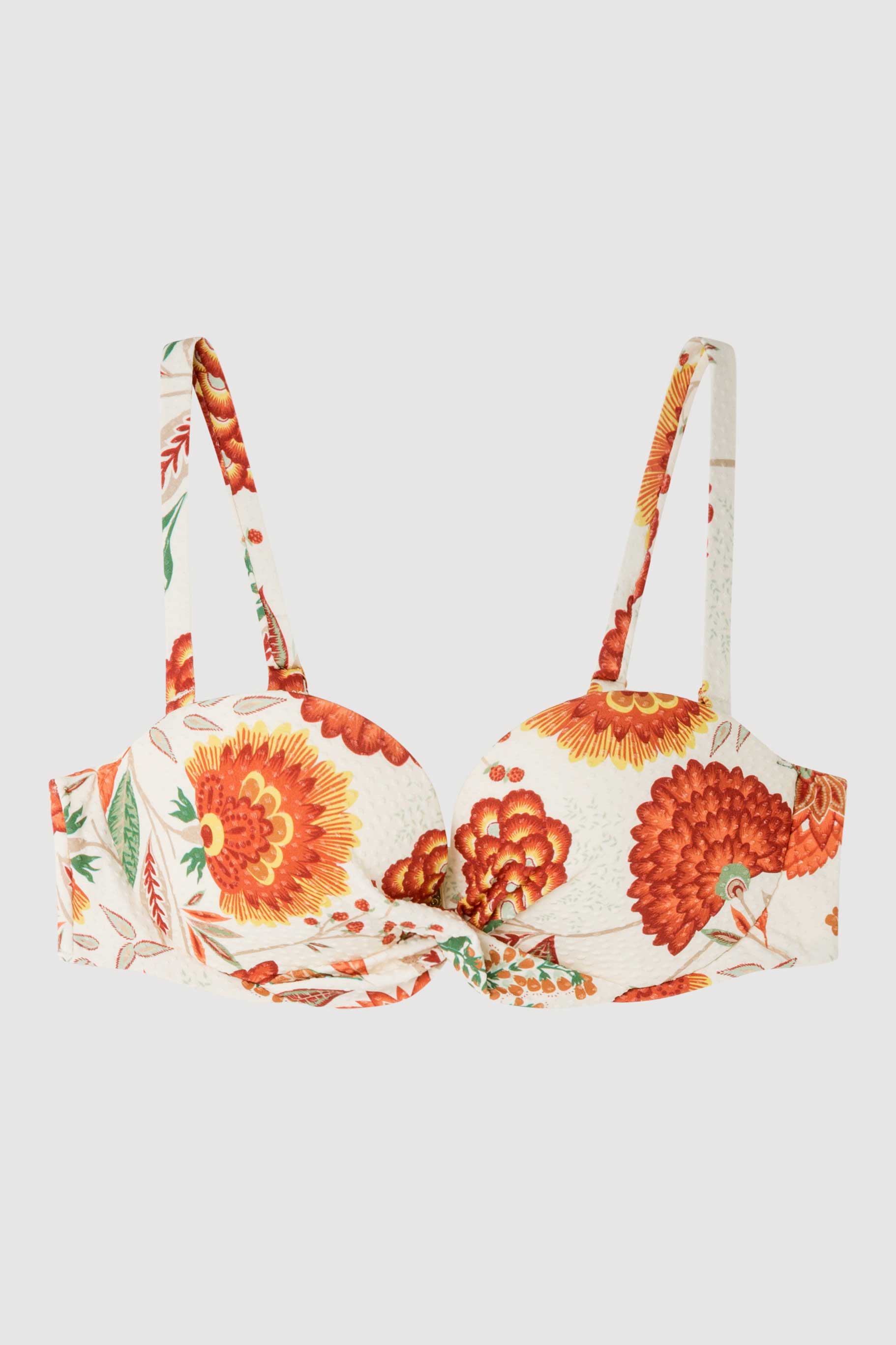 Top de biquíni cai-cai removível