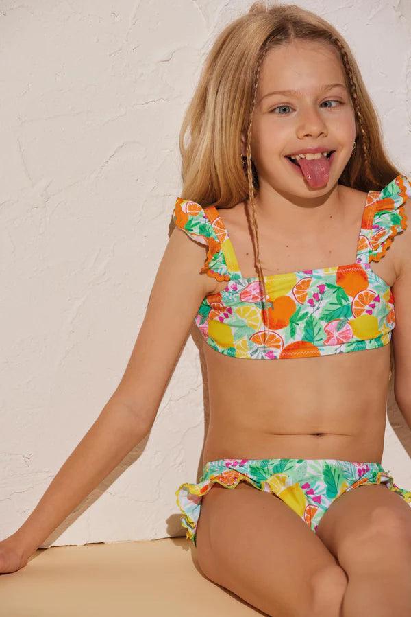 Biquini infantil Bandeau Fruits - Rarassocks