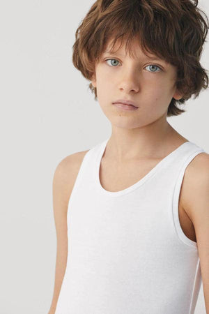 Camisola Interior Infantil de Alças Menino - Rarassocks