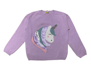 Camisola menina Unicornio - Rarassocks