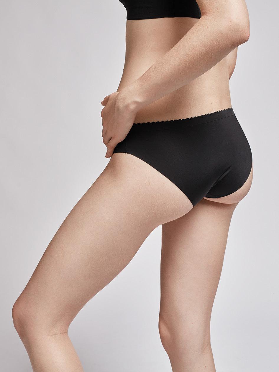 Cueca midi invisível tecido microfibra - Rarassocks