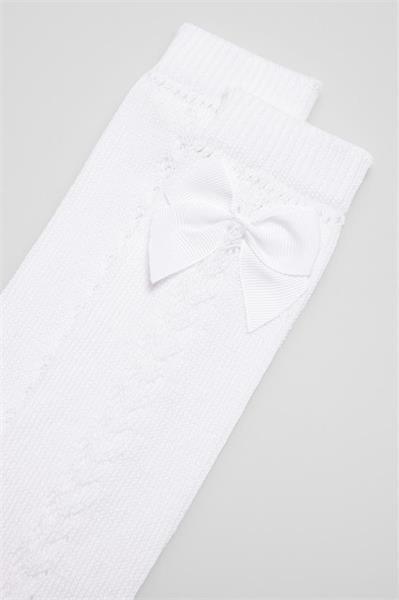 Meias altas com laço de criança - Rarassocks