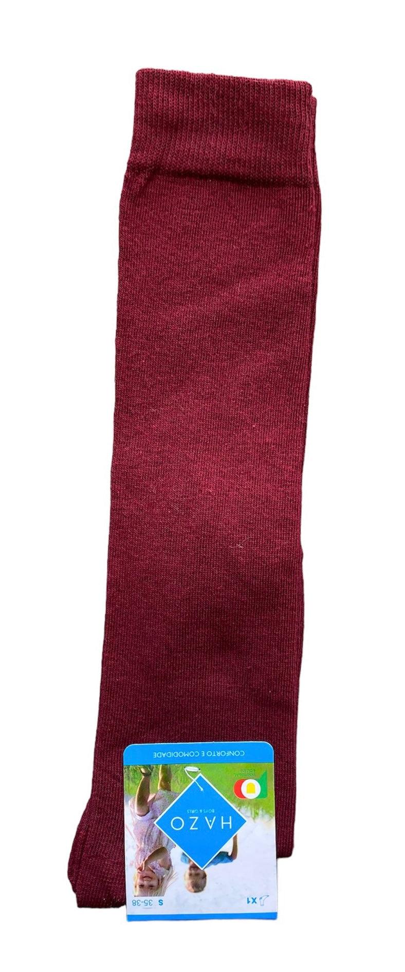 Meias até ao joelho lisas - Rarassocks