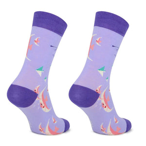 Meias Kylie Crazy Peixes - Rarassocks