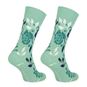 Meias Kylie Crazy Rosas - Rarassocks