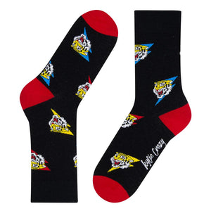 Meias Kylie Crazy Tigers - Rarassocks