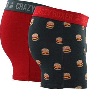 Pack 2 Boxers Crazy Boxer Burguer - Rarassocks