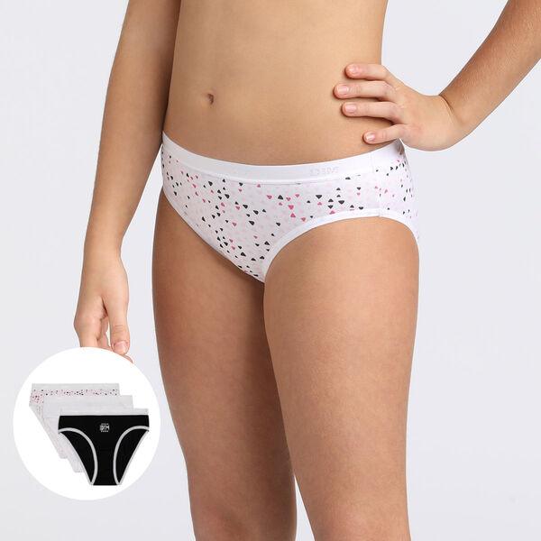 Pack 3 cuecas Menina Les Pockets - Rarassocks