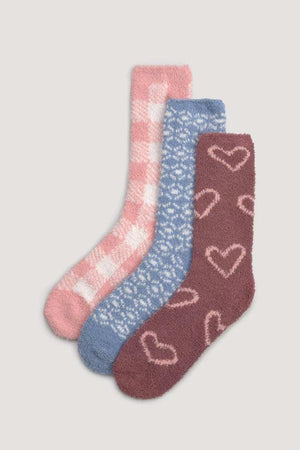 Pack 3 meias Flanela - Rarassocks