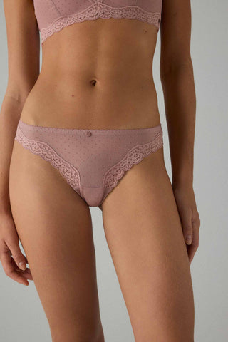 Cueca mini em plumeti