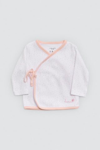 Conjunto primeira saída recém-nascido rosa