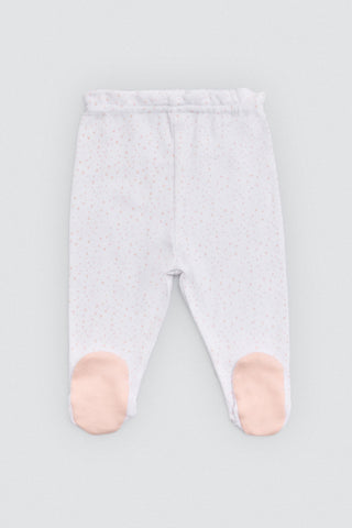 Conjunto primeira saída recém-nascido rosa