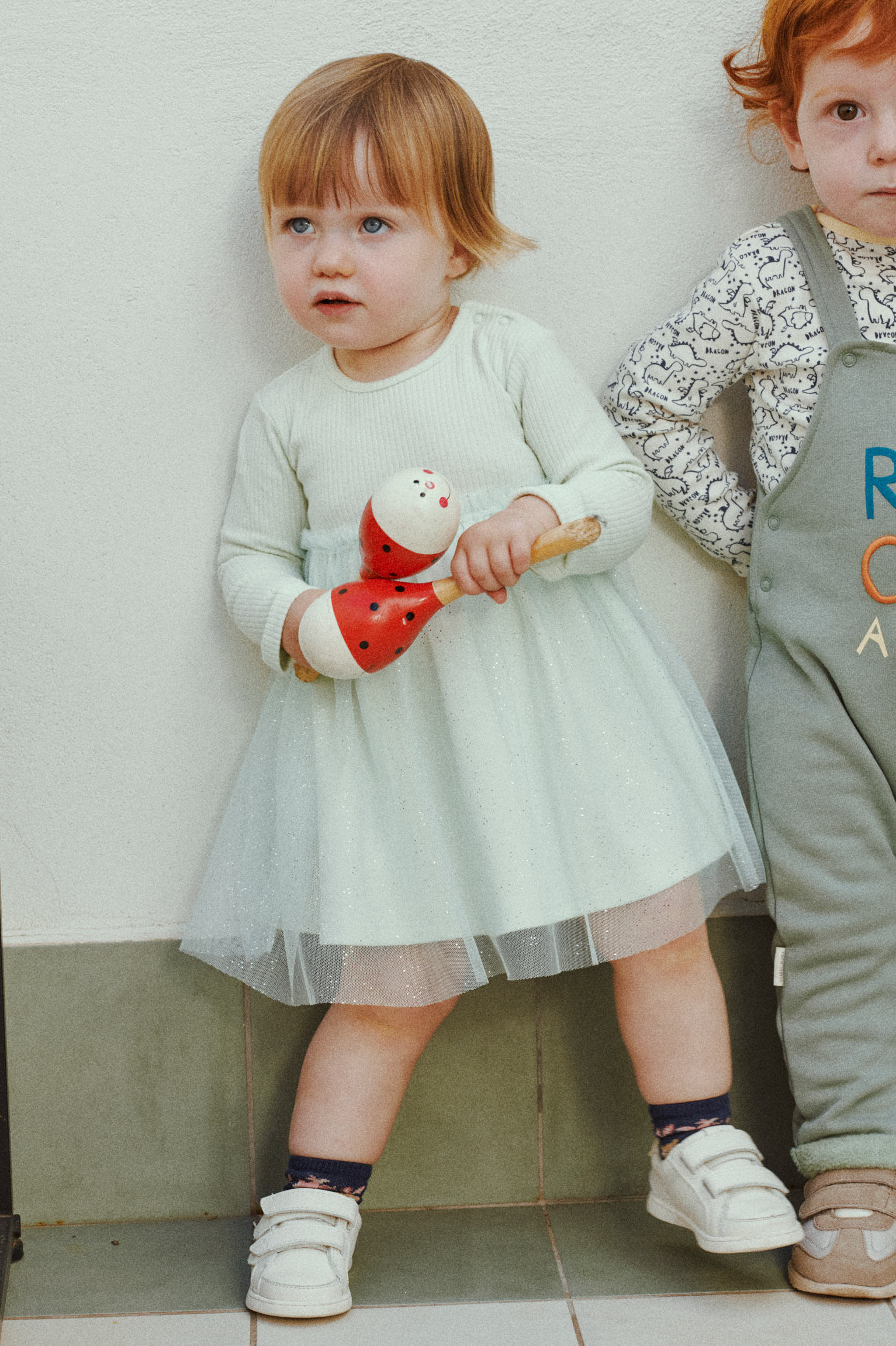 Vestido Bebé Manga Comprida Fairy Tale – Algodão Natural