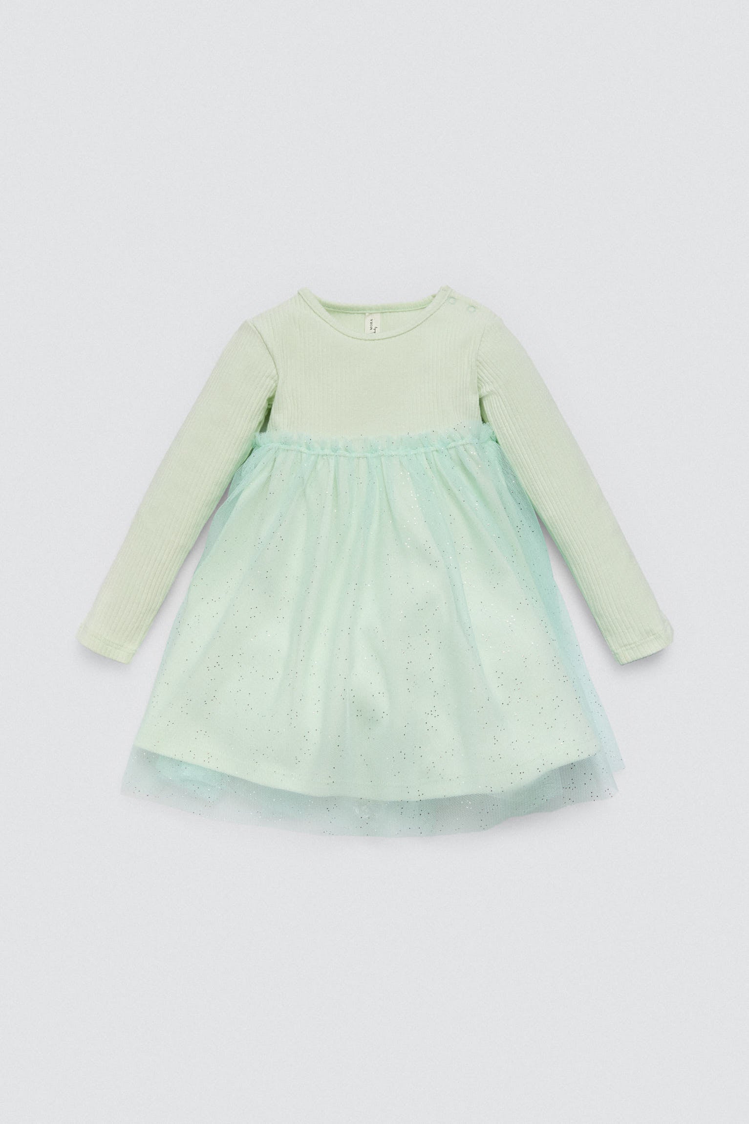 Vestido Bebé Manga Comprida Fairy Tale – Algodão Natural