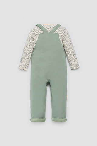 Conjunto Bebé Peto e Camisola Manga Comprida Dragon Tale – 2 Peças