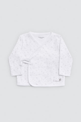 Conjunto primeira saída recém-nascido branco