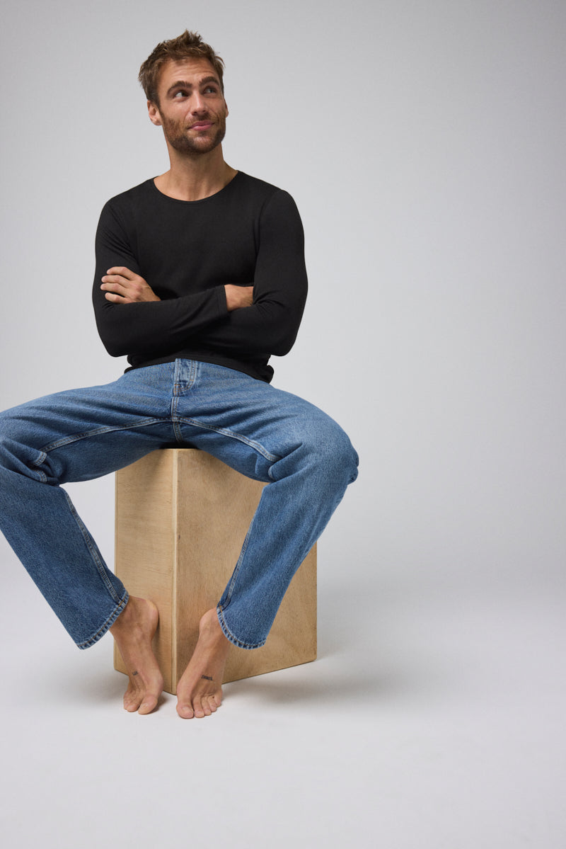 Camisola Térmica de Manga Comprida para Homem com Controlo de Temperatura – Heat Control