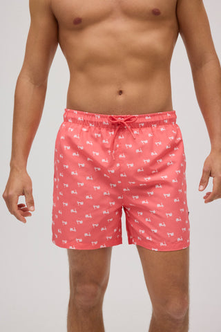 Fato de banho médio estampado vespas