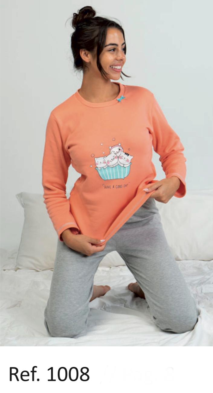 Pijama senhora Cotton Secrets