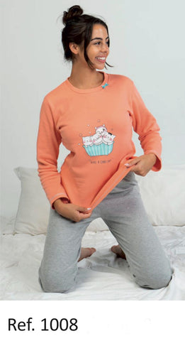 Pijama senhora Cotton Secrets