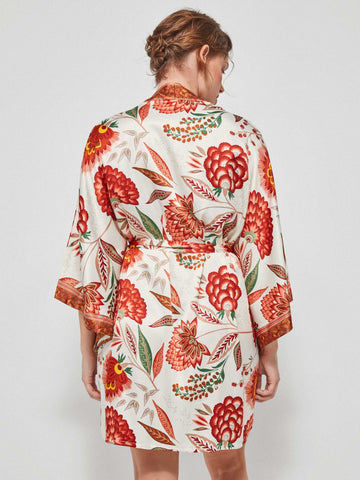 Robe Kimono Floral Gisela