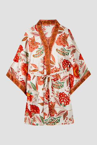 Robe Kimono Floral Gisela