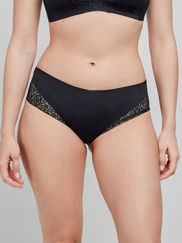 Cueca alta de renda extra plana