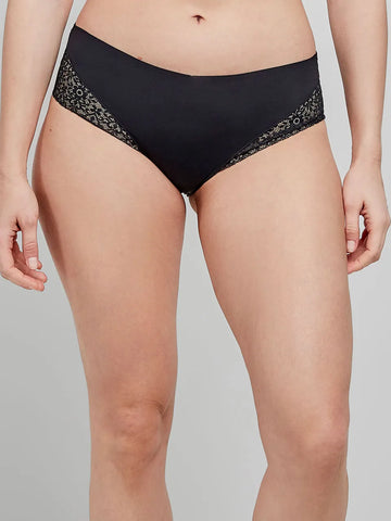 Cueca alta de renda extra plana