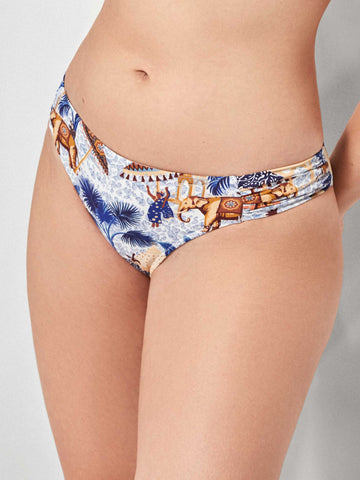 Cueca Biquini estampado africano