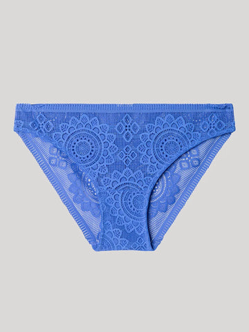 Cueca clássica de renda tipo crochet