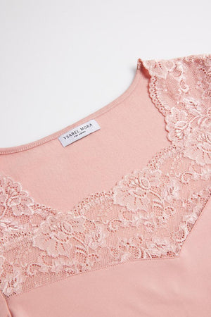 Camisola Térmica com renda manga comprida - Rarassocks