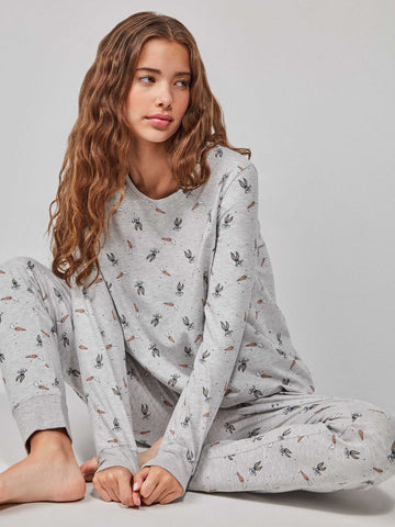 Pijama de malha de algodão Bugs Bunny