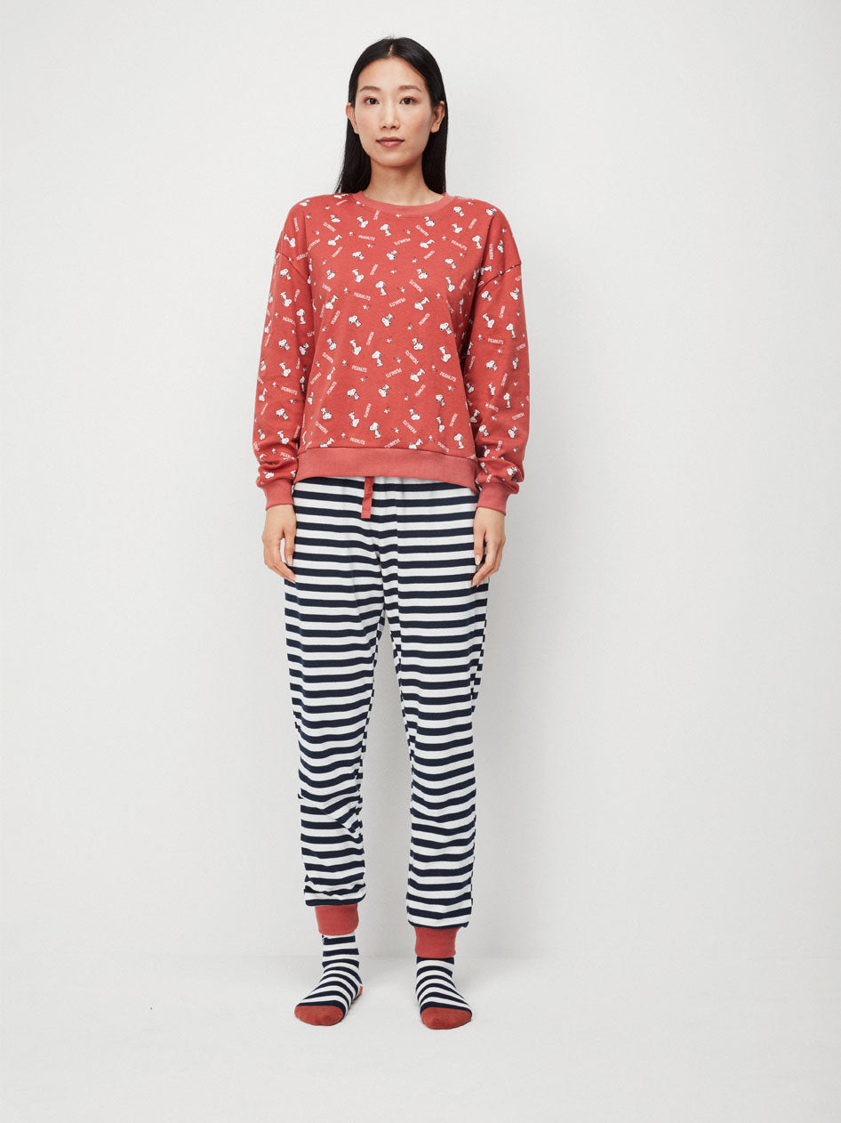 Pijama de snoopy de Senhora