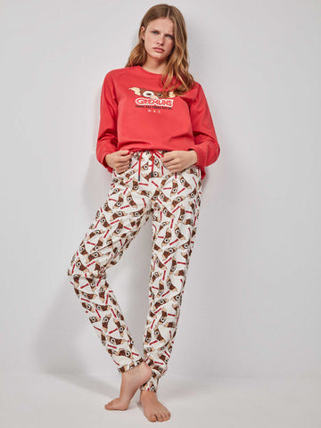 Pijama algodão Gremlins