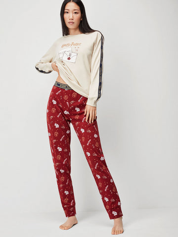 Pijama de senhora do Harry Potter