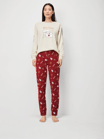 Pijama de senhora do Harry Potter