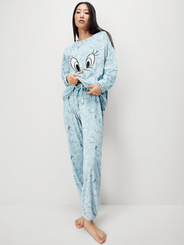 Pijama de Senhora Looney Tunes
