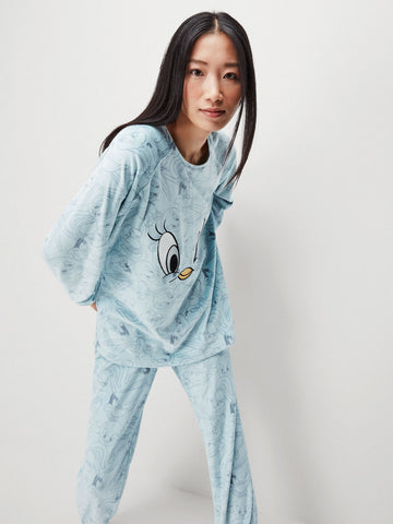 Pijama de Senhora Looney Tunes