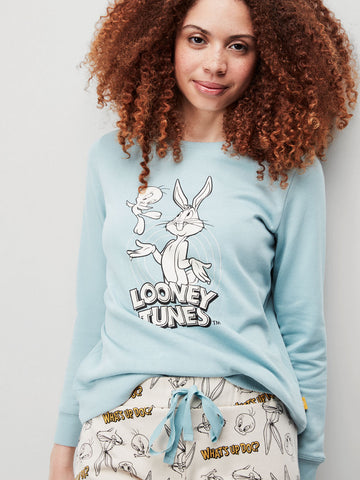 Pijama Senhora Looney Tunes