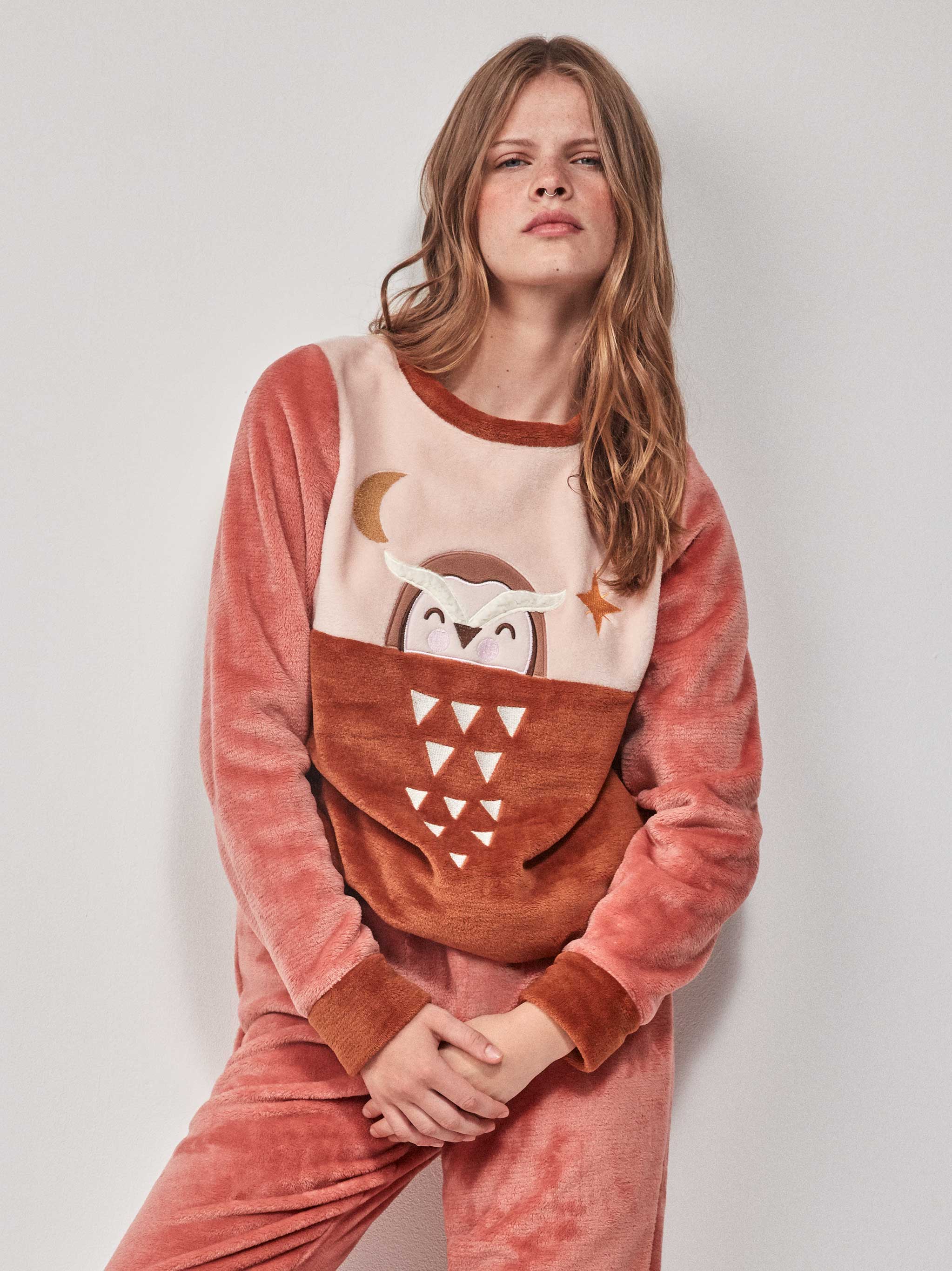 Pijama quente micropolar