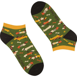 Soquete Cães Salsicha Kylie Crazy - Rarassocks