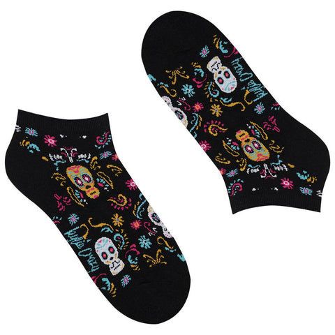 Soquete Caveiras Kylie Crazy - Rarassocks