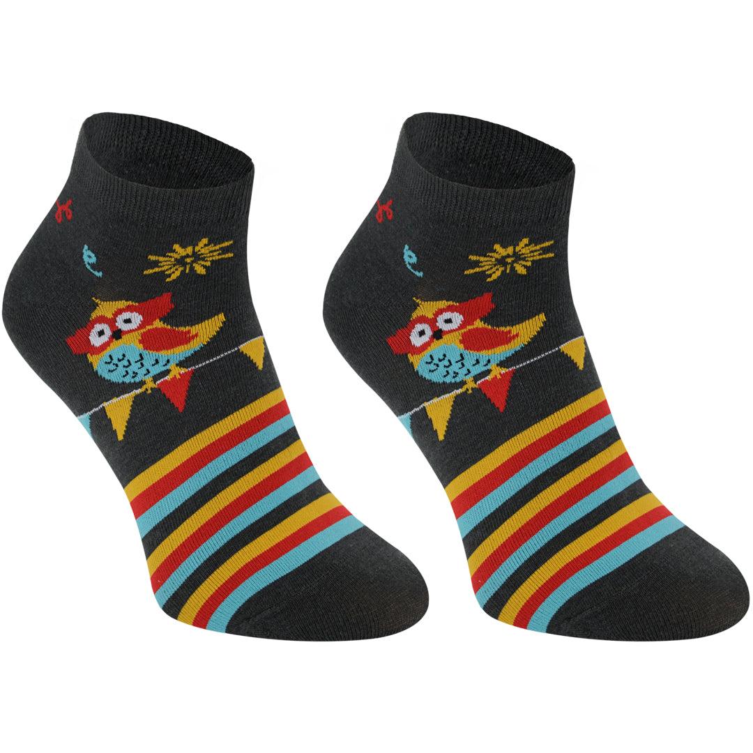 Soquete Coruja Kylie Crazy - Rarassocks